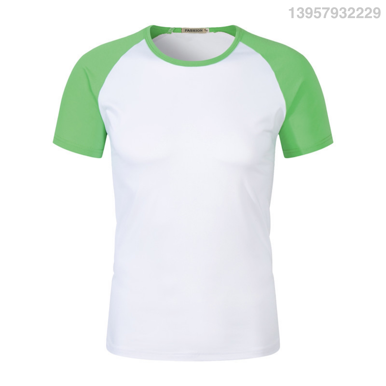 200G Modal Stitching Raglan round Neck Short Sleeve T-shirt Children&#039;s Summer Camp Business Attire Activity Kindergarten