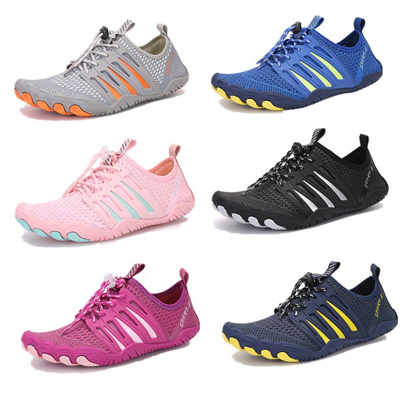 Outdoor Upstream Shoes Wading Beach Shoes Barefoot Diving Skiing Pumps Swimming Fitness Cycling Climbing FiveFingers
