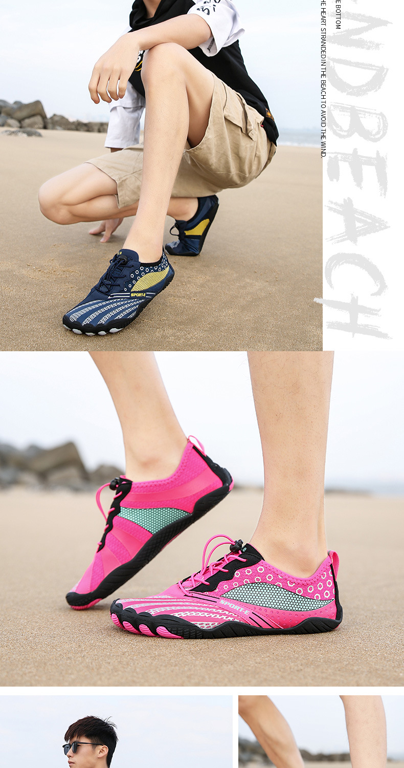 Outdoor Upstream Shoes Wading Beach Shoes Barefoot Diving Skiing Pumps Swimming Fitness Cycling Climbing FiveFingers
