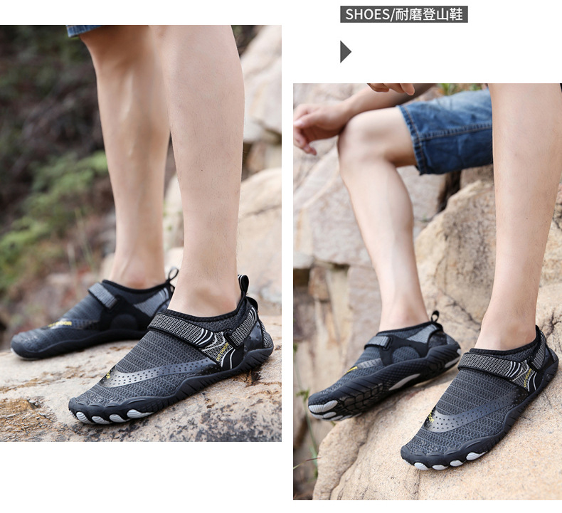 Outdoor Upstream Shoes Wading Beach Shoes Barefoot Diving Skiing Pumps Swimming Fitness Cycling Climbing FiveFingers