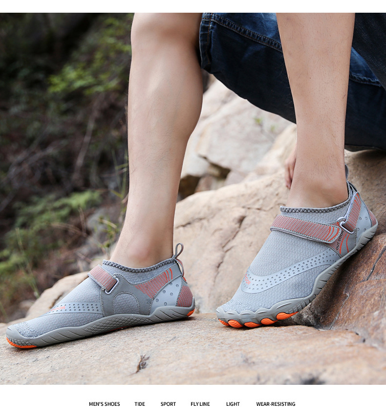 Outdoor Upstream Shoes Wading Beach Shoes Barefoot Diving Skiing Pumps Swimming Fitness Cycling Climbing FiveFingers