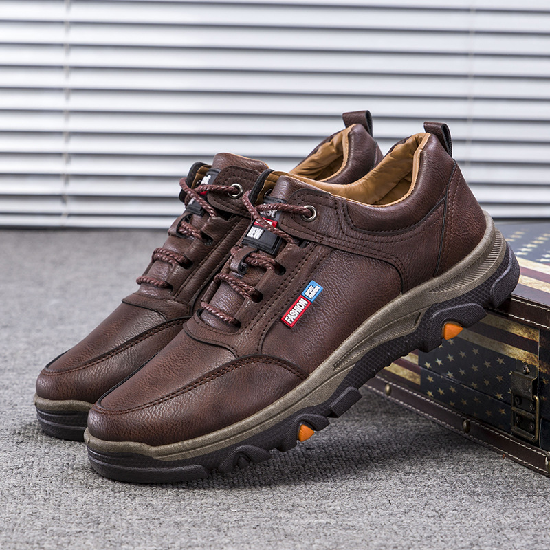 2021 Spring and Autumn New Men&#039;s Shoes Low-Top Casual Shoes Men&#039;s Lightweight Outdoor Climbing Boots Trendy Comfortable Running Shoes