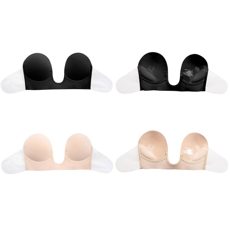 Amazon ins hot style deep U pulls together a piece of lingerie, shoulder straps and sexy silicone bra Amazon ins hot style deep U pulls together a piece of lingerie, shoulder straps and sexy silicone bra