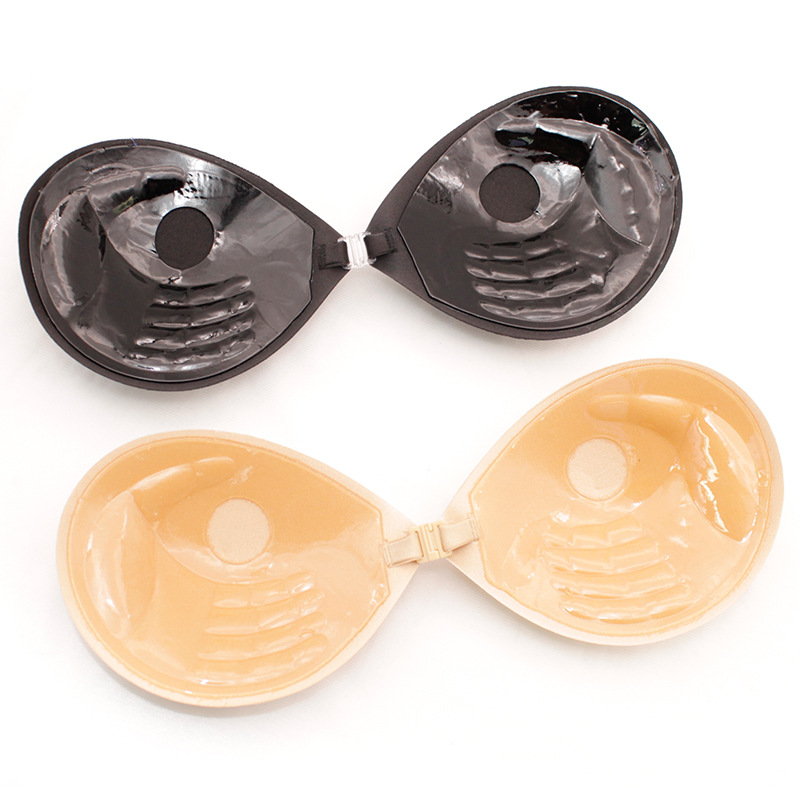 3cm Thick Silicone Bra Palm Invisible Bra Breast Pad Gather Adam&#039;s Hand Silicone Nubra