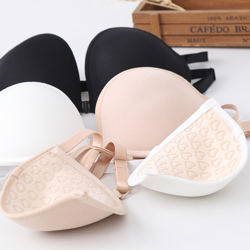 2020 Cross-Border E-Commerce Exclusively for Foreign Trade Strapless Invisible Bra Love Silicone Bra Push up Anti-Slip Women&#039;s Underwear