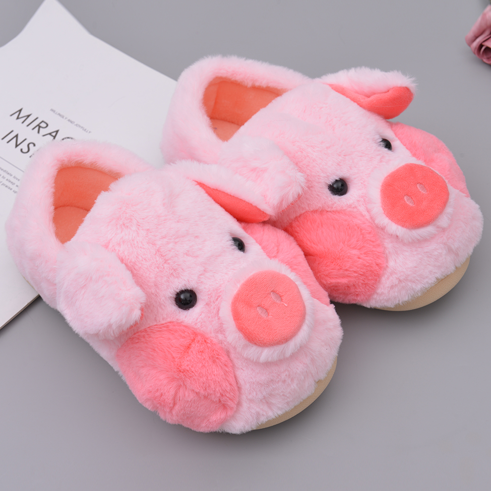 Non-Slip Home Bag Heel Pair Cotton Slippers Couple Warm Boys and Girls Cute Rabbit Plush Thick Bottom Autumn and Winter Non-Slip Home Bag Heel Pair Cotton Slippers Couple Warm Boys and Girls Cute Rabbit Plush Thick Bottom Autumn and Winter
