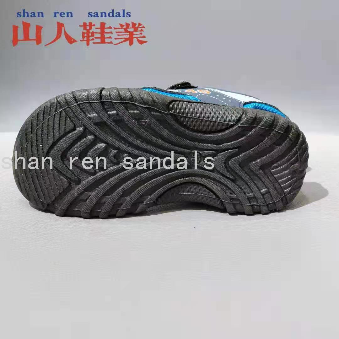 Boy's Beach Shoes 2021 New Sandals Printed PVC Bottom Foreign Trade Beach Sandals