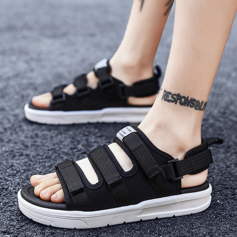 New Men's Single-Strap Slipper Men's Sandals Korean Version Fashion Fashion Cool Beach Shoes Men's Casual Non-Slip Slippers New Men's Single-Strap Slipper Men's Sandals Korean Version Fashion Fashion Cool Beach Shoes Men's Casual Non-Slip Slippers