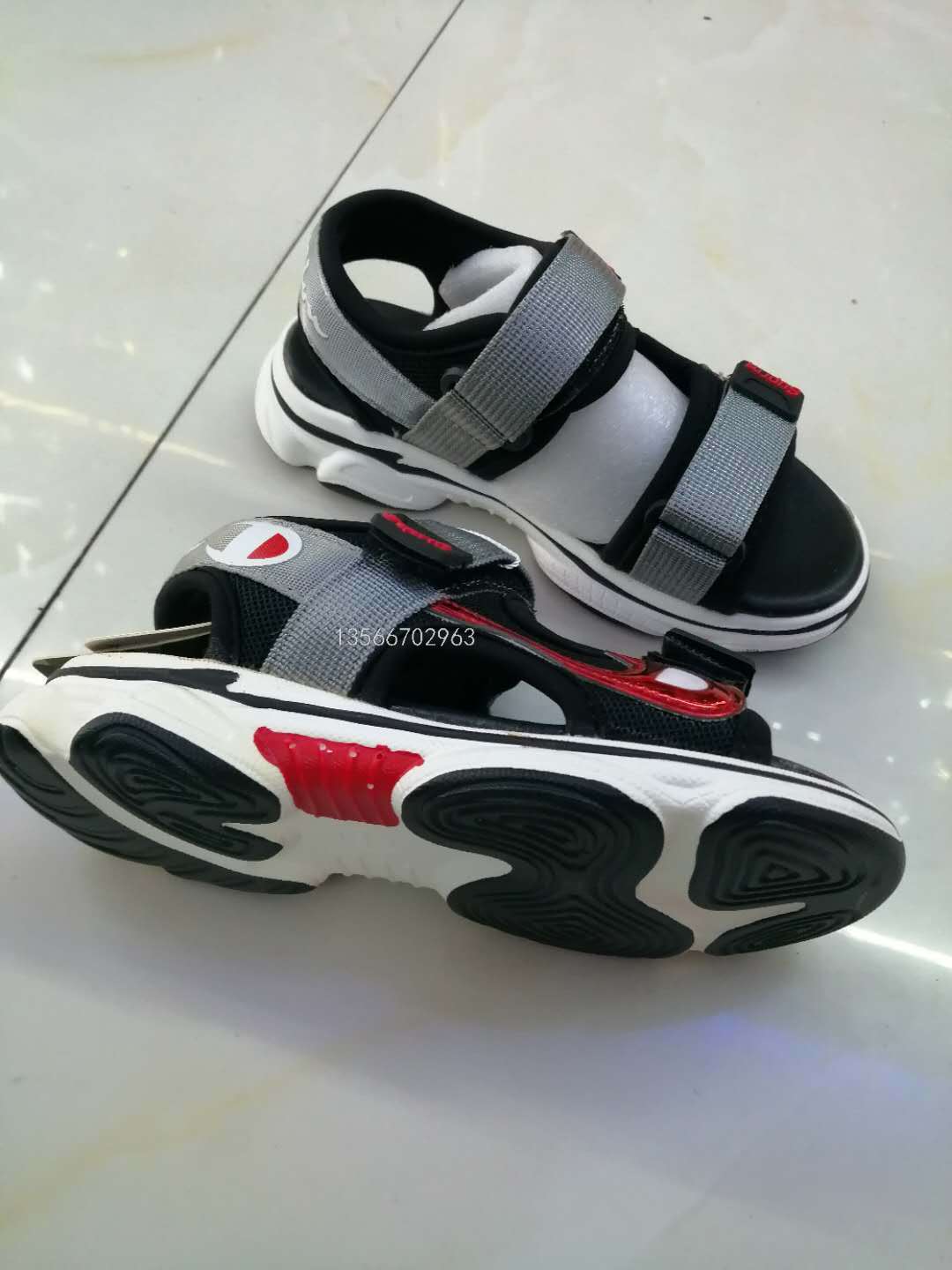 Summer Children&#039;s Shoes Korean-Style Boy&#039;s Sandals Student&#039;s Shoes Casual Non-Slip Beach Shoes