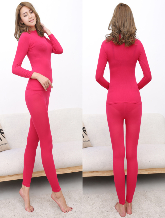 New listing seamless underwear turtleneck warm autumn clothes long underwear primer set New listing seamless underwear turtleneck warm autumn clothes long underwear primer set