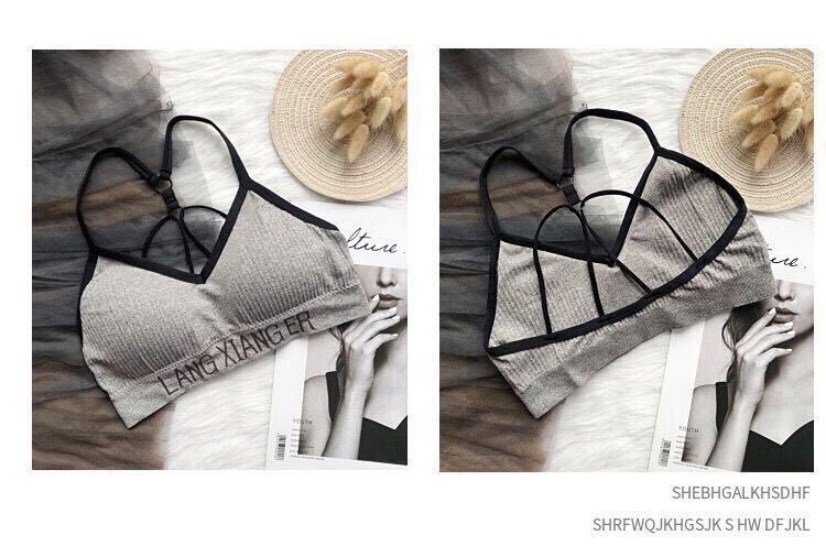 Hot Seamless Underwear for Women Beauty Back and Push up Tube Top Bra Sexy Lanxianer Suit Vest Sports Underwear Women