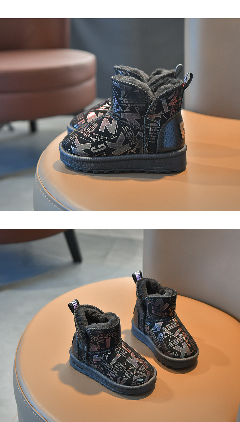 Girls' Cotton Shoes 2021 New Snow Boots Home Children's Warm Non-Slip Fur Snow Boots Wholesale Children Girls' Cotton Shoes 2021 New Snow Boots Home Children's Warm Non-Slip Fur Snow Boots Wholesale Children