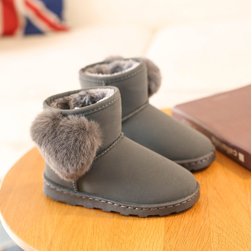 Export Waterproof Snow Boots Wholesale Pu Waterproof Classic Winter Fleece Warm Women's Short Boots Factory Direct Sales Export Waterproof Snow Boots Wholesale Pu Waterproof Classic Winter Fleece Warm Women's Short Boots Factory Direct Sales
