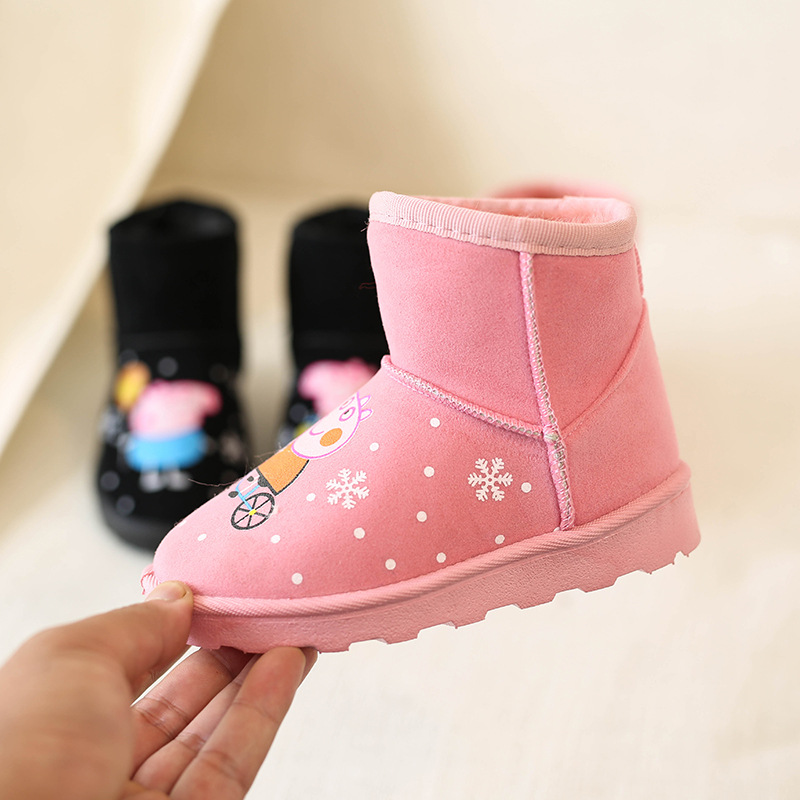 Export Waterproof Snow Boots Wholesale Pu Waterproof Classic Winter Fleece Warm Women's Short Boots Factory Direct Sales Export Waterproof Snow Boots Wholesale Pu Waterproof Classic Winter Fleece Warm Women's Short Boots Factory Direct Sales