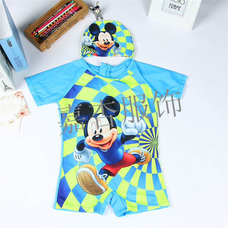 Children&#039;s swimwear Gucci children&#039;s swimwear boy baby boy warm dry hot sun Siamese swimsuit