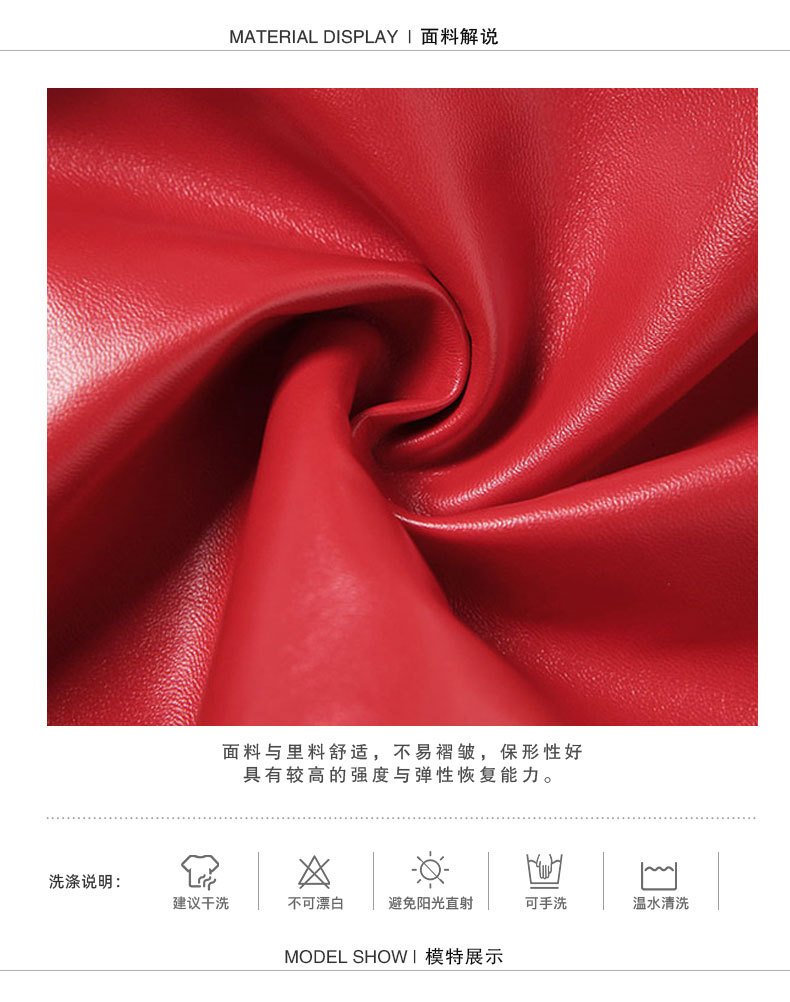 2021 European and American Fashion & Trend Women's New High Waist Hollow-out Strap Straight Ankle Tied Slim Fit Slim and Sexy Leather Pants 2021 European and American Fashion & Trend Women's New High Waist Hollow-out Strap Straight Ankle Tied Slim Fit Slim and Sexy Leather Pants