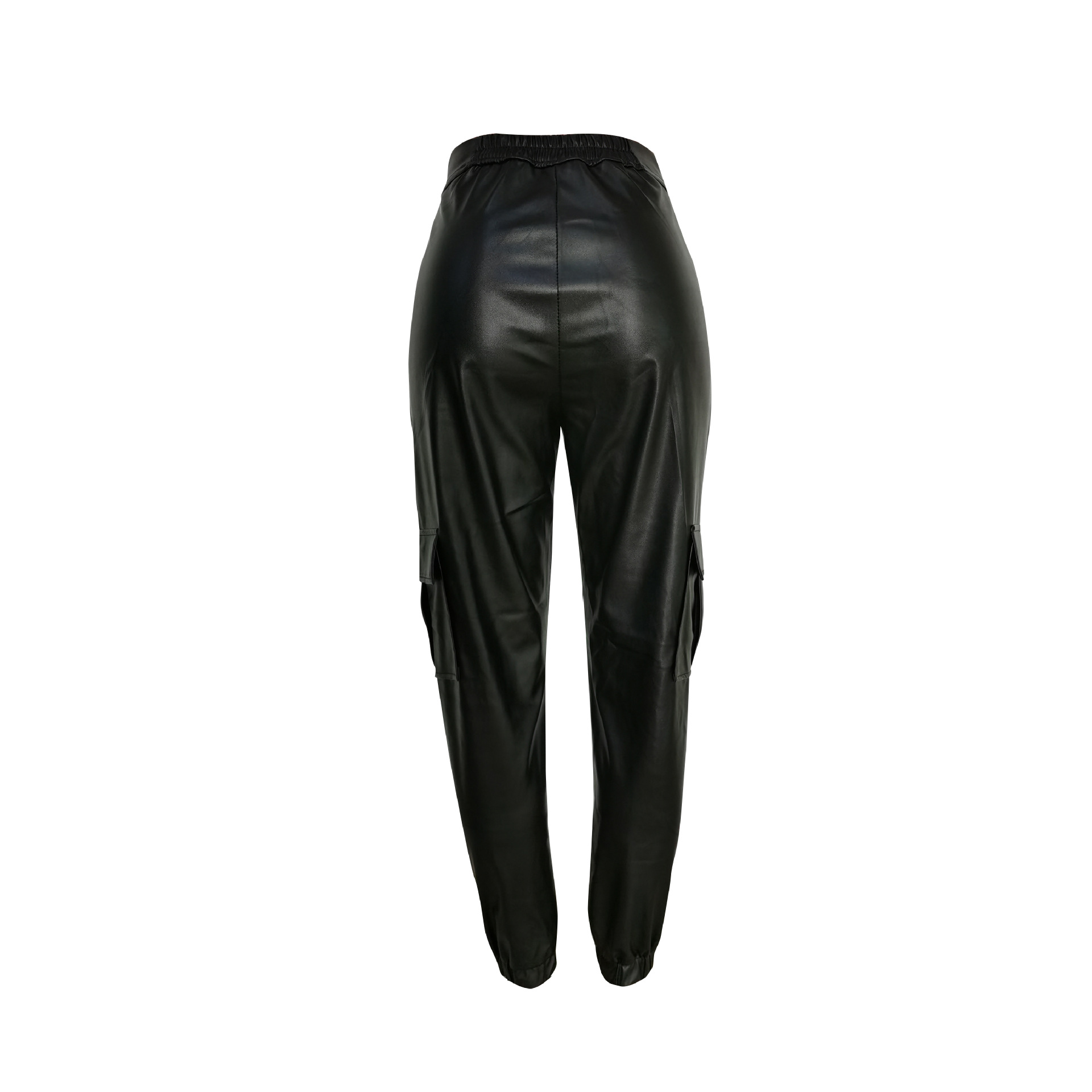 New Autumn and Winter Casual Pants F8257 Spot European and American Amazon Fashion Multiple Pocket Casual Pants Casual Leather Pants New Autumn and Winter Casual Pants F8257 Spot European and American Amazon Fashion Multiple Pocket Casual Pants Casual Leather Pants