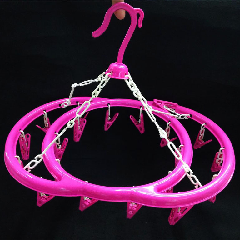 20 clip oblong drying rack 20 head underwear and socks drying rack double C shape drying rack factory direct sales. Rs - 5599