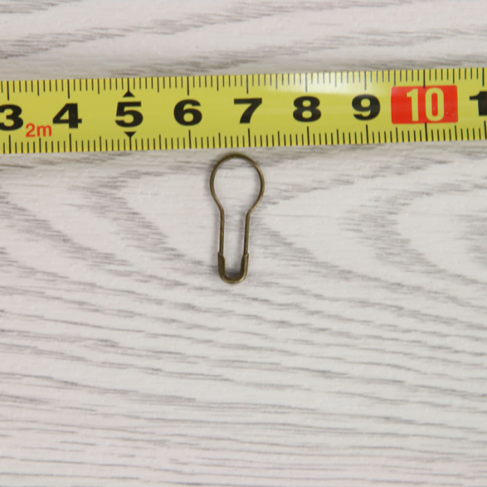 Bronze calabash shape pins underwear hang tag button