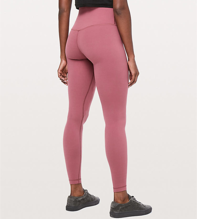 Lulu Yoga Clothes Peach Hip Raise Sportswear Fitness Trousers No Embarrassment Line Nude Feel High Waist Tight Yoga Pants Lulu Yoga Clothes Peach Hip Raise Sportswear Fitness Trousers No Embarrassment Line Nude Feel High Waist Tight Yoga Pants