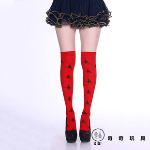 Halloween skeleton print pantyhose party Halloween masquerade role play leg bone stockings Halloween skeleton print pantyhose party Halloween masquerade role play leg bone stockings