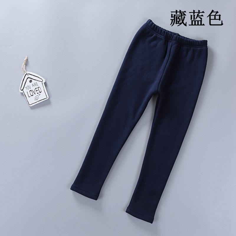 2021 Children's Leggings Fleece-Lined Thickened Girls' Pants Korean Style Outer Wear Tight Stretch Trousers Single-Layer Fleece-Lined 2021 Children's Leggings Fleece-Lined Thickened Girls' Pants Korean Style Outer Wear Tight Stretch Trousers Single-Layer Fleece-Lined