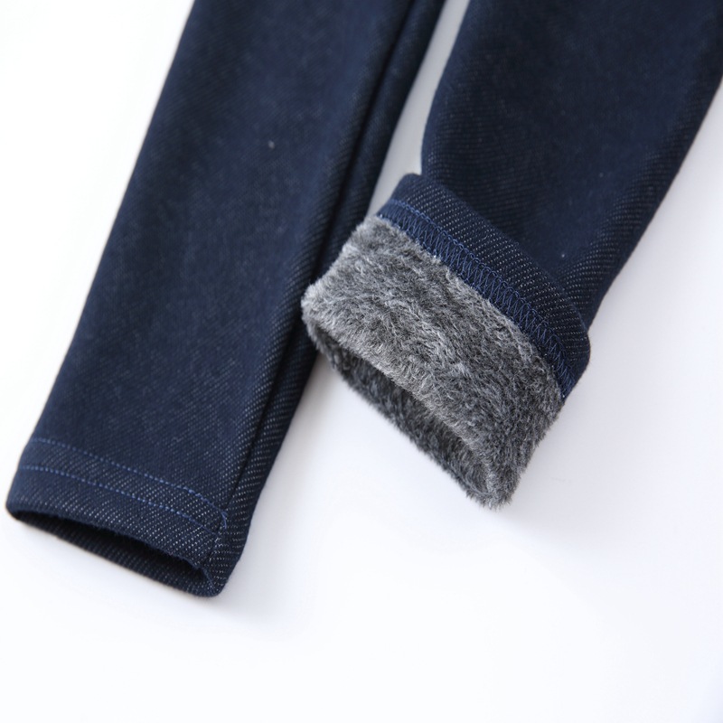 2021 Children's Leggings Fleece-Lined Thickened Girls' Pants Korean Style Outer Wear Tight Stretch Trousers Single-Layer Fleece-Lined 2021 Children's Leggings Fleece-Lined Thickened Girls' Pants Korean Style Outer Wear Tight Stretch Trousers Single-Layer Fleece-Lined