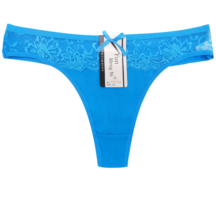 Yunmengni Foreign Trade Women's Cotton Panties AliExpress Amazon Wish Women's T-Back Factory Supply