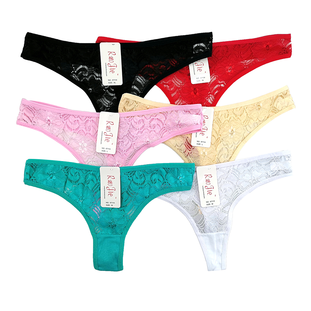 Sexy T-Back Sexy Lace Women's Panties South America Columbia Spot Foreign Trade Women's Underwear Sexy T-Back Sexy Lace Women's Panties South America Columbia Spot Foreign Trade Women's Underwear