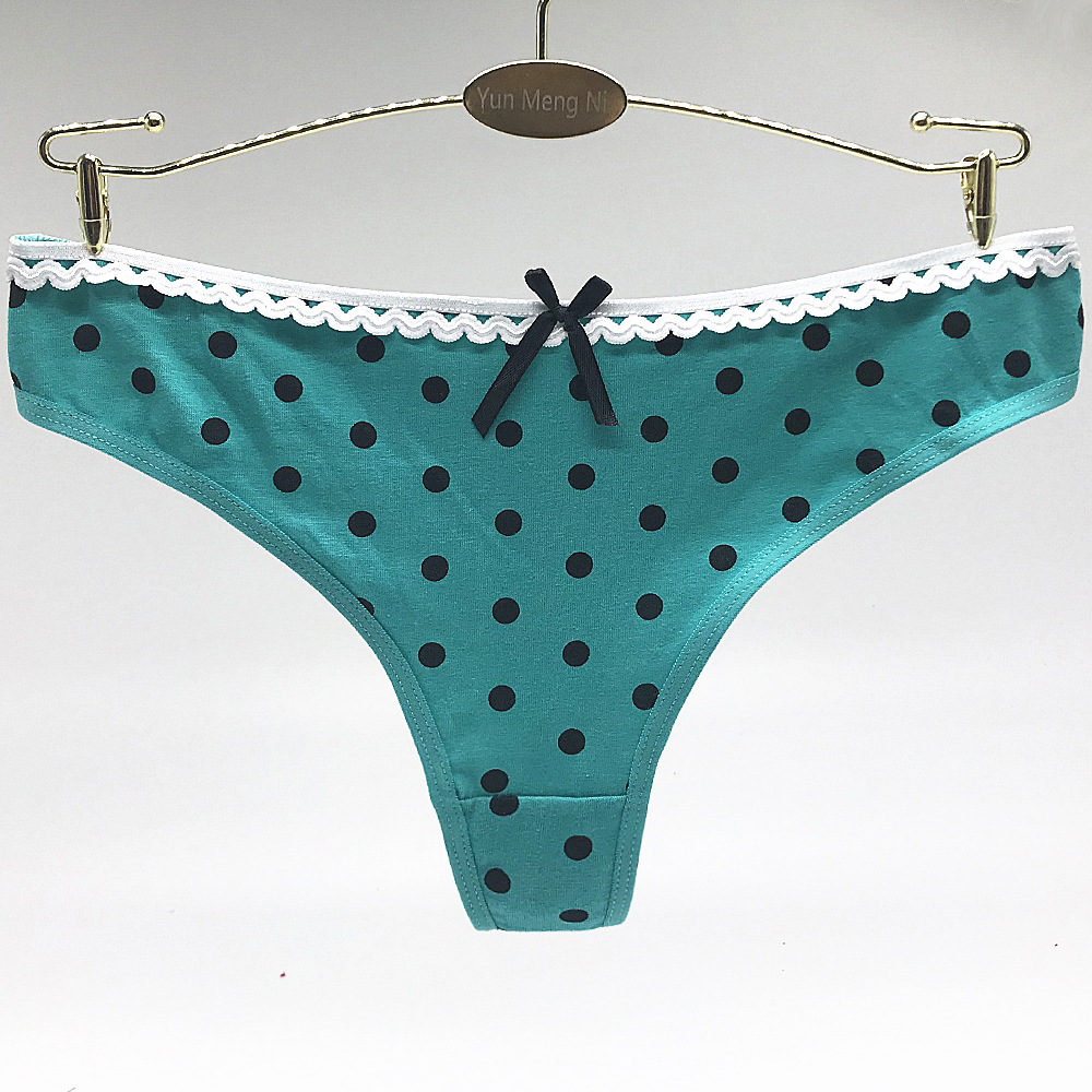 Yunmengni South America Chile Women&#039;s T-Back AliExpress Cotton Women&#039;s Underwear Amazon Dunhuang Supply