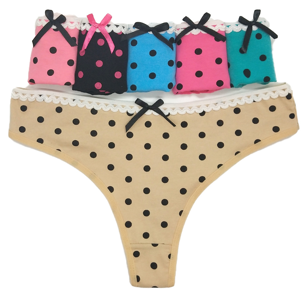 Yunmengni South America Chile Women&#039;s T-Back AliExpress Cotton Women&#039;s Underwear Amazon Dunhuang Supply
