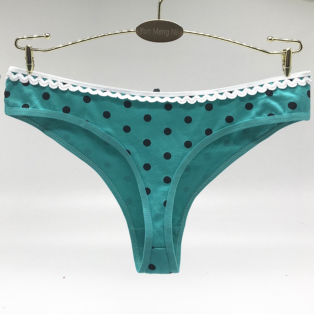 Yunmengni South America Chile Women's T-Back AliExpress Cotton Women's Underwear Amazon Dunhuang Supply