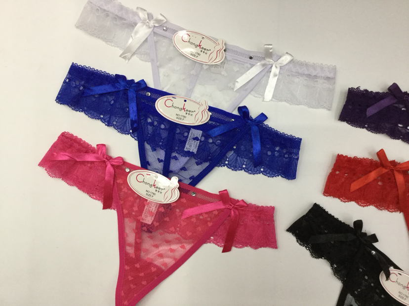 Lady Sexy Temptation T-Back Triangle Underwear Beautiful Hip Low Waist Luxury Women's Underwear T-Shaped Panties Wholesale Lady Sexy Temptation T-Back Triangle Underwear Beautiful Hip Low Waist Luxury Women's Underwear T-Shaped Panties Wholesale