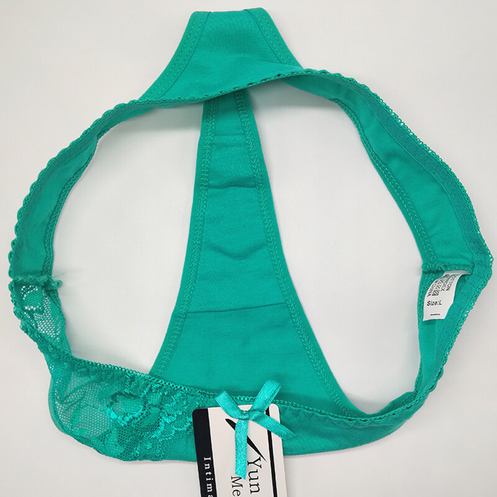 Yunmengni South America Foreign Trade in Stock Women's T-Back Cotton Women's Underwear AliExpress Amazon Underwear Supply