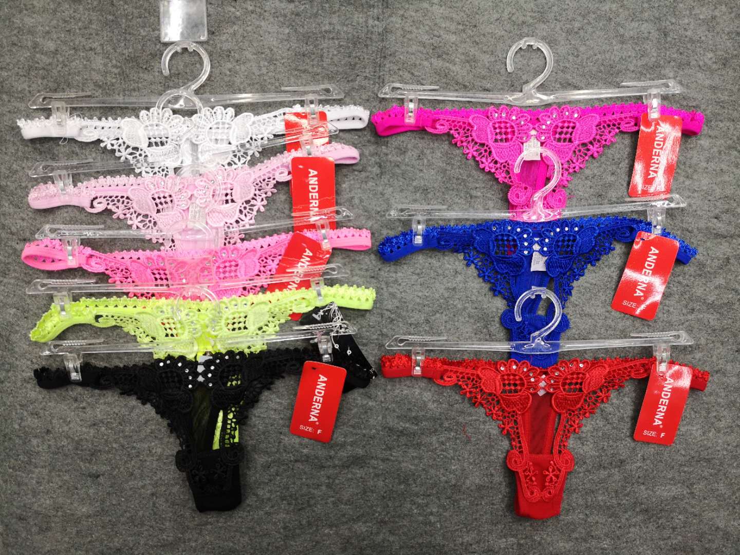 Ultra-Thin Ultra-Sexy Underwear Perspective Girl&#039;s Temptation Hot Low Waist Sexy T-Back T60#