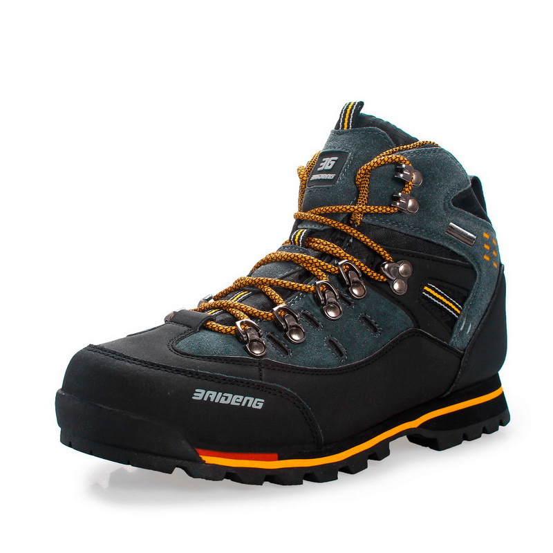 Cross-Border Foreign Trade Hiking Shoes High Top Outdoor Casual Shoes Hiking Boots Fashion Travel Shoes Men off-Road Running Shoes 8037