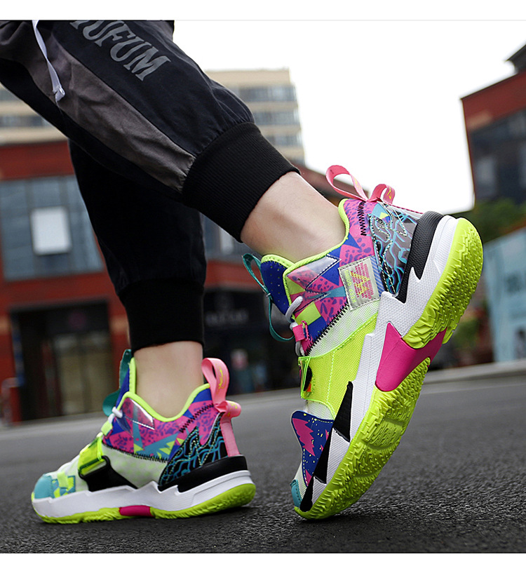 36-45 Basketball Shoes Couple's High-Top Weishao Same Style Combat Boots Breathable Casual White Shoes Student Sports Fashion Shoes 36-45 Basketball Shoes Couple's High-Top Weishao Same Style Combat Boots Breathable Casual White Shoes Student Sports Fashion Shoes