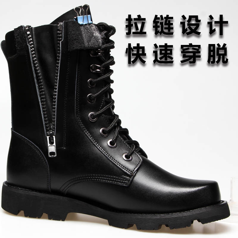 Genuine Military Boots Men&#039;s Special Forces Combat Boots Autumn and Winter Wool Leather Boots High-Top Military Shoes Ugg Dr. Martens Boots Security Guard Shoes