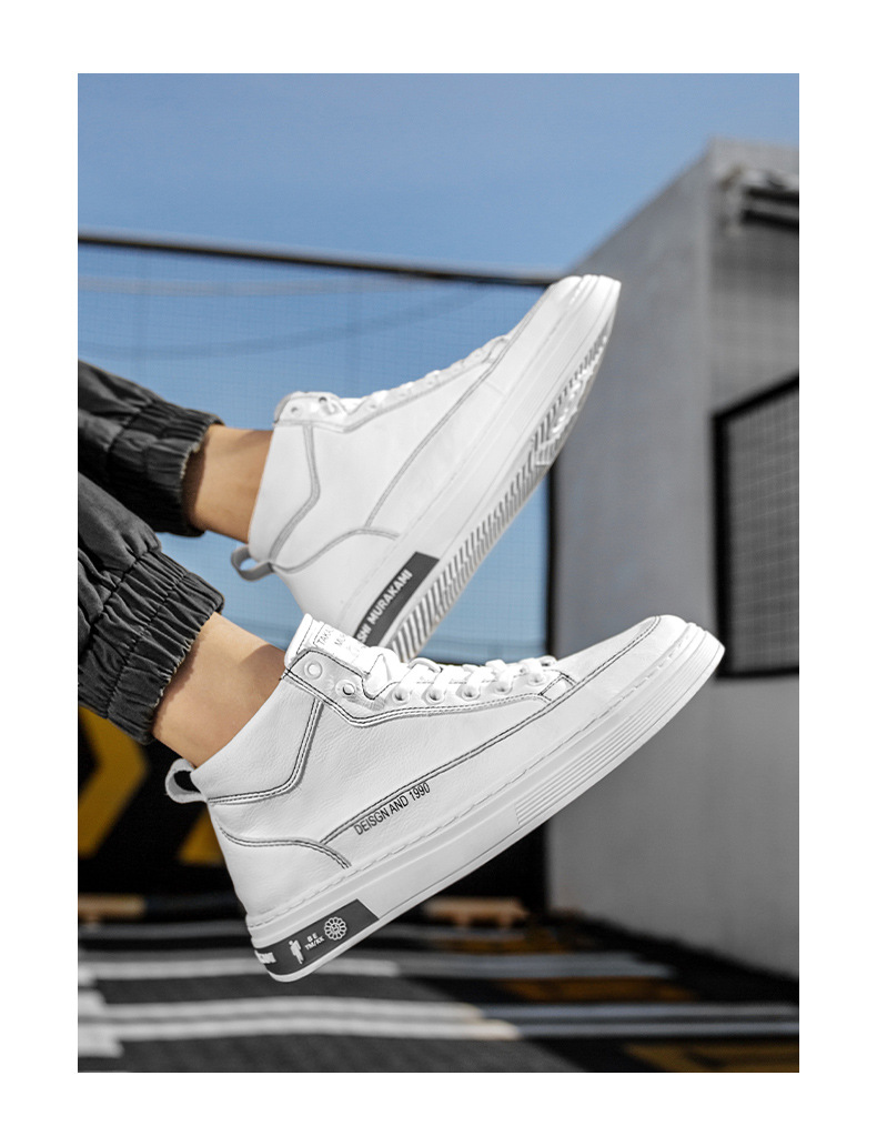 Men's Shoes 2020 Autumn New Board Shoes Men's Korean-Style Fashionable High-Top Men's Casual Shoes Dr. Martens Boots Men's White Shoes Men's Shoes 2020 Autumn New Board Shoes Men's Korean-Style Fashionable High-Top Men's Casual Shoes Dr. Martens Boots Men's White Shoes