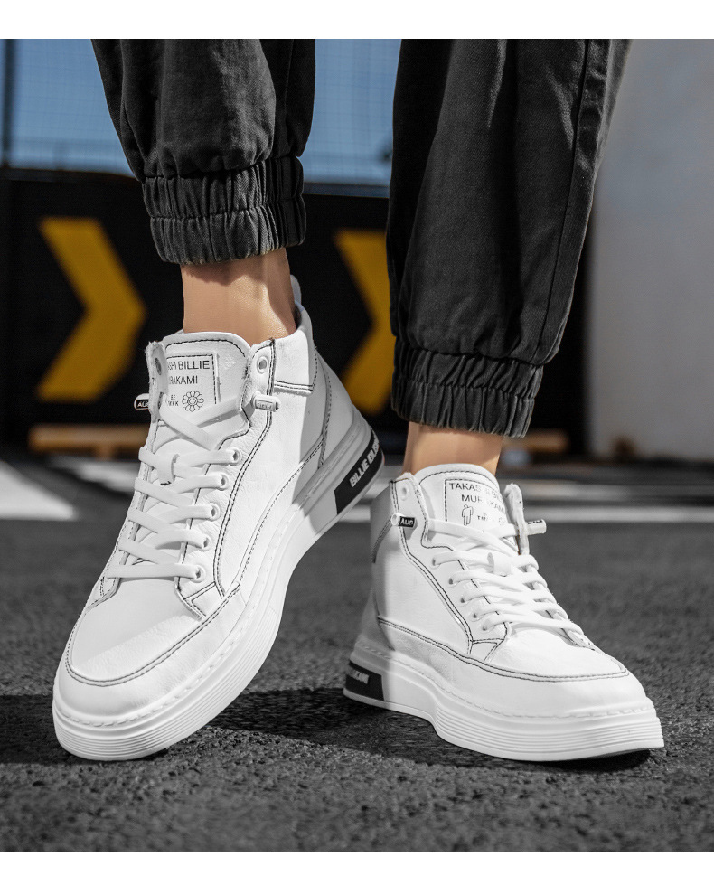 Men's Shoes 2020 Autumn New Board Shoes Men's Korean-Style Fashionable High-Top Men's Casual Shoes Dr. Martens Boots Men's White Shoes Men's Shoes 2020 Autumn New Board Shoes Men's Korean-Style Fashionable High-Top Men's Casual Shoes Dr. Martens Boots Men's White Shoes