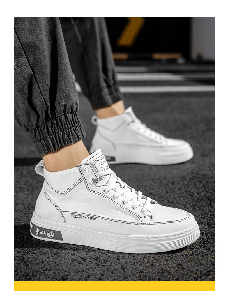Men's Shoes 2020 Autumn New Board Shoes Men's Korean-Style Fashionable High-Top Men's Casual Shoes Dr. Martens Boots Men's White Shoes Men's Shoes 2020 Autumn New Board Shoes Men's Korean-Style Fashionable High-Top Men's Casual Shoes Dr. Martens Boots Men's White Shoes