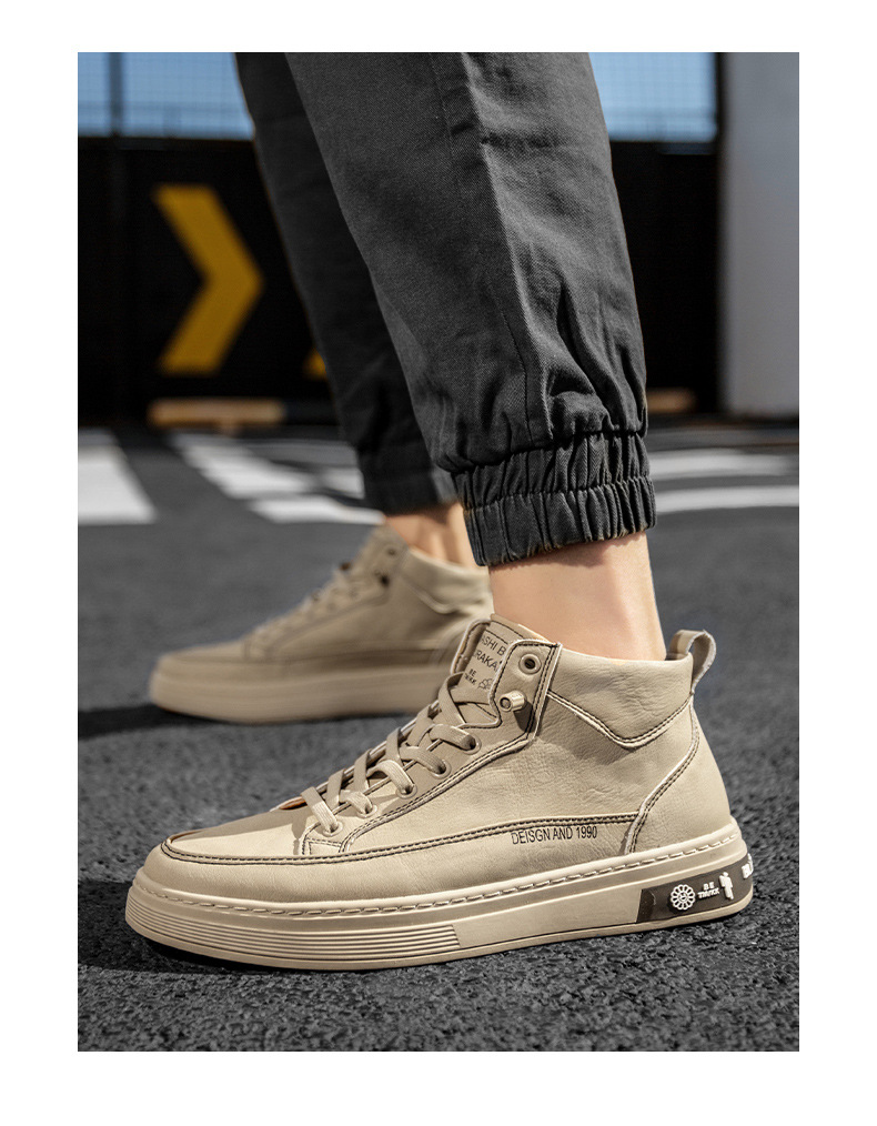 Men's Shoes 2020 Autumn New Board Shoes Men's Korean-Style Fashionable High-Top Men's Casual Shoes Dr. Martens Boots Men's White Shoes Men's Shoes 2020 Autumn New Board Shoes Men's Korean-Style Fashionable High-Top Men's Casual Shoes Dr. Martens Boots Men's White Shoes