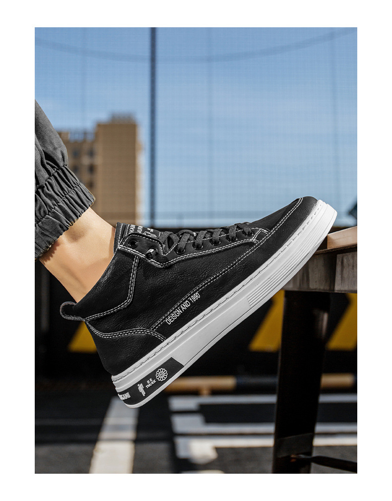Men's Shoes 2020 Autumn New Board Shoes Men's Korean-Style Fashionable High-Top Men's Casual Shoes Dr. Martens Boots Men's White Shoes Men's Shoes 2020 Autumn New Board Shoes Men's Korean-Style Fashionable High-Top Men's Casual Shoes Dr. Martens Boots Men's White Shoes