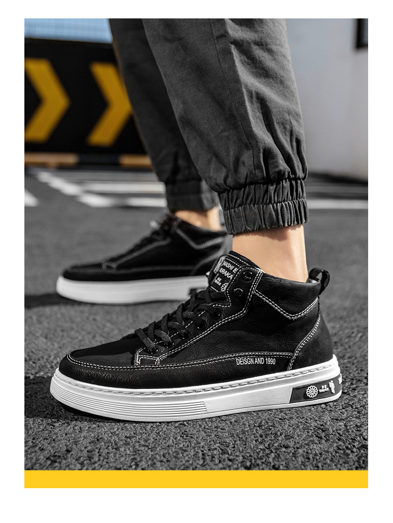 Men's Shoes 2020 Autumn New Board Shoes Men's Korean-Style Fashionable High-Top Men's Casual Shoes Dr. Martens Boots Men's White Shoes Men's Shoes 2020 Autumn New Board Shoes Men's Korean-Style Fashionable High-Top Men's Casual Shoes Dr. Martens Boots Men's White Shoes
