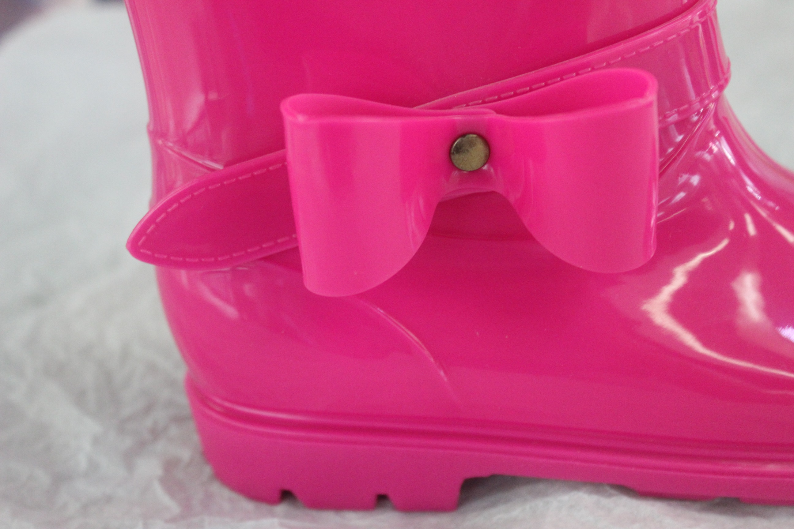 Children&#039;s New Rain Boots Girls&#039; Anti-Slip Rain Boots Child Student PVC Rain Boots