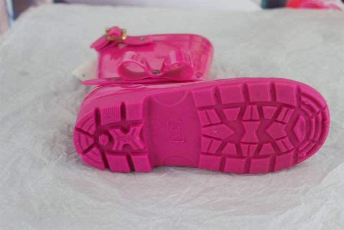 Children's New Rain Boots Girls' Anti-Slip Rain Boots Child Student PVC Rain Boots
