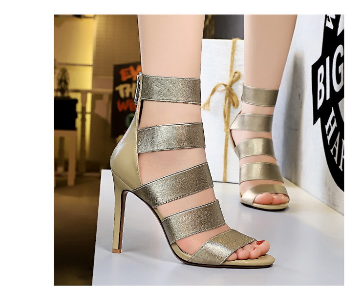 1901 Banquet Sexy Nightclubs Thinner Elastic Band Hollow out Super High Heels Women's Shoes Stiletto Heel Sandal Boots 1901 Banquet Sexy Nightclubs Thinner Elastic Band Hollow out Super High Heels Women's Shoes Stiletto Heel Sandal Boots