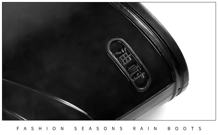 Plastic 3537 Rain Boots Men's Low-Cut Short Rain Shoes Black PVC Plastic Shoes Beef Tendon Platform Waterproof Shoes Rain Shoes Shoe Cover Plastic 3537 Rain Boots Men's Low-Cut Short Rain Shoes Black PVC Plastic Shoes Beef Tendon Platform Waterproof Shoes Rain Shoes Shoe Cover