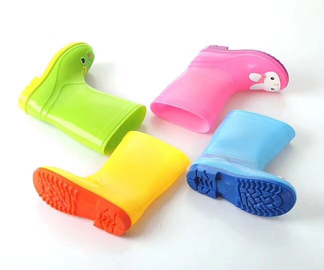 The Children 's candy rain boots