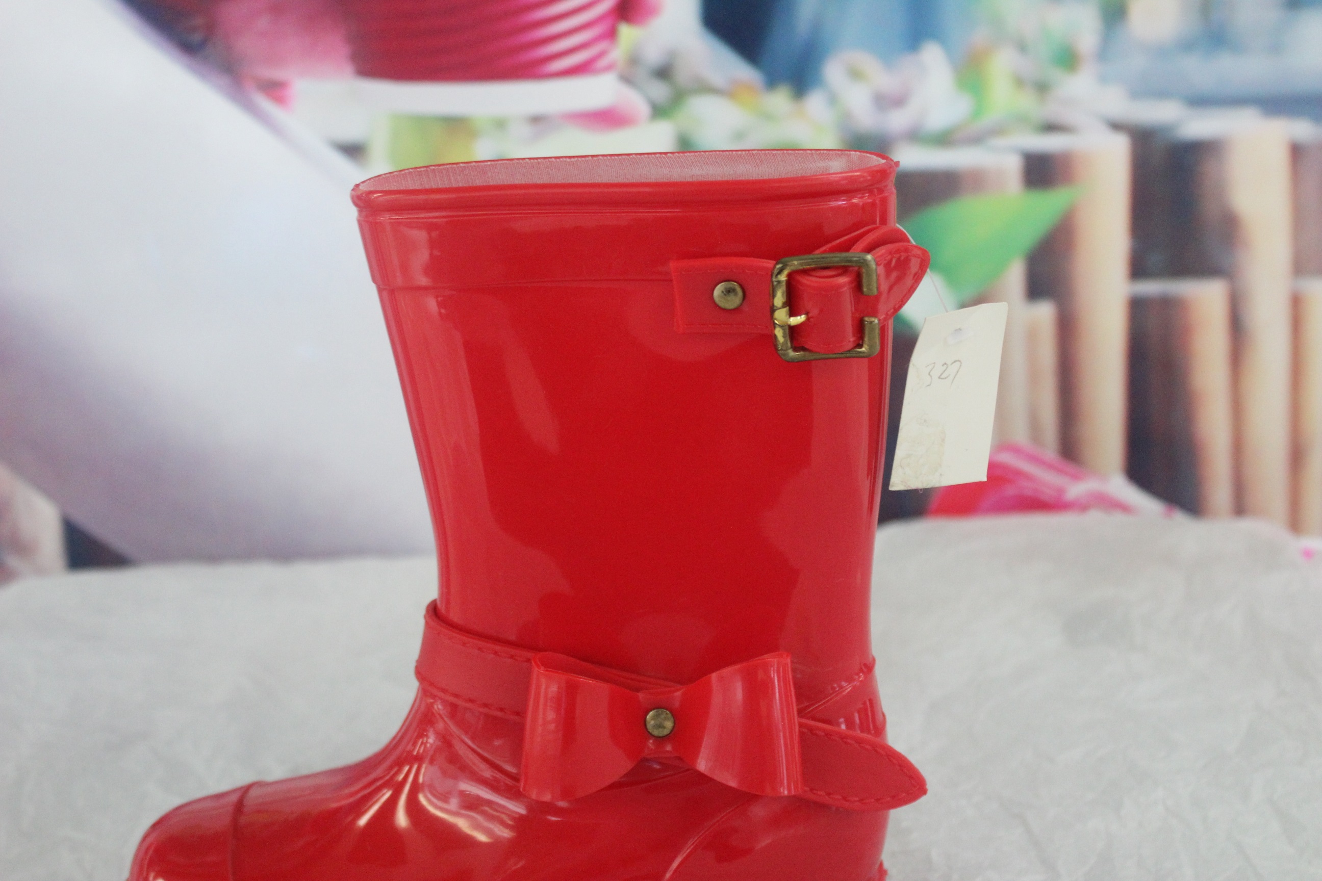 Children&#039;s New Rain Boots Girls&#039; Anti-Slip Rain Boots Child Student PVC Rain Boots